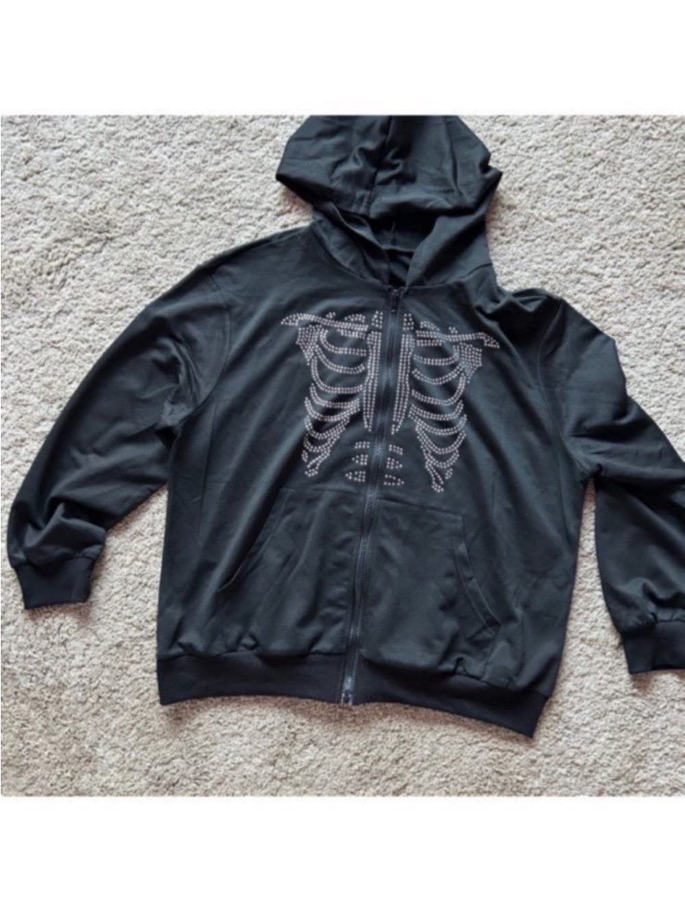 Women’s Black Zip Up Jacket